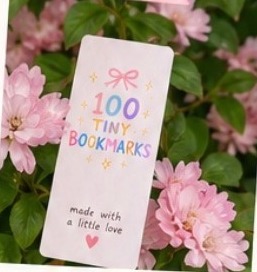 A 100 Tiny Bookmarks bookmark found in Paris, France